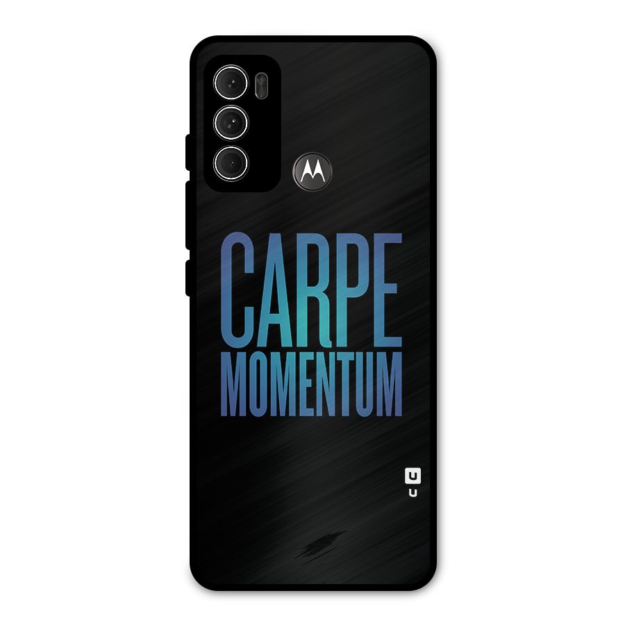 Carpe Momentum Metal Back Case for Moto G60
