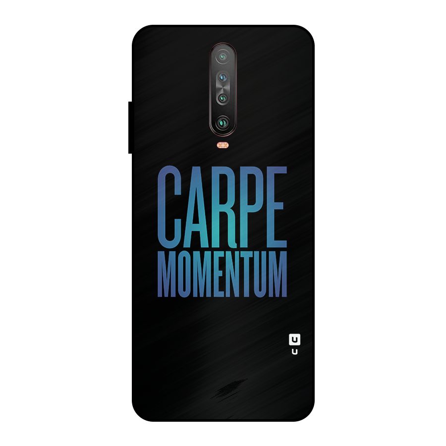 Carpe Momentum Metal Back Case for Poco X2