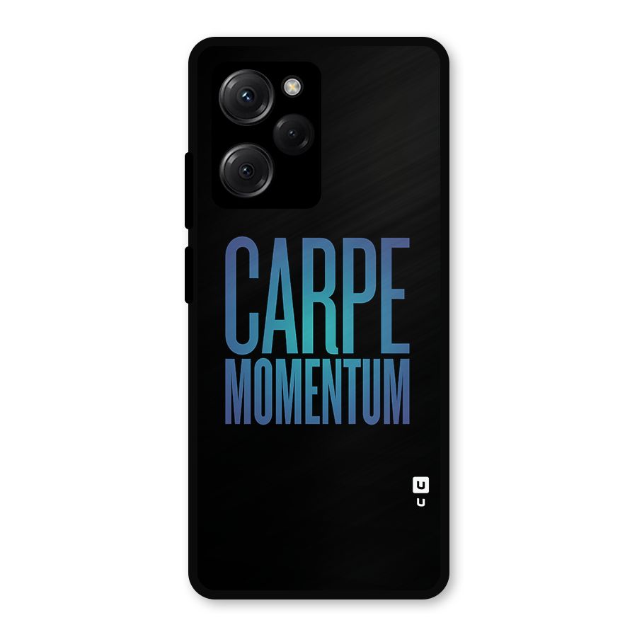 Carpe Momentum Metal Back Case for Poco X5 Pro