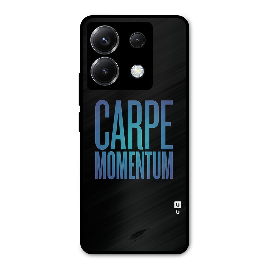 Carpe Momentum Metal Back Case for Poco X6