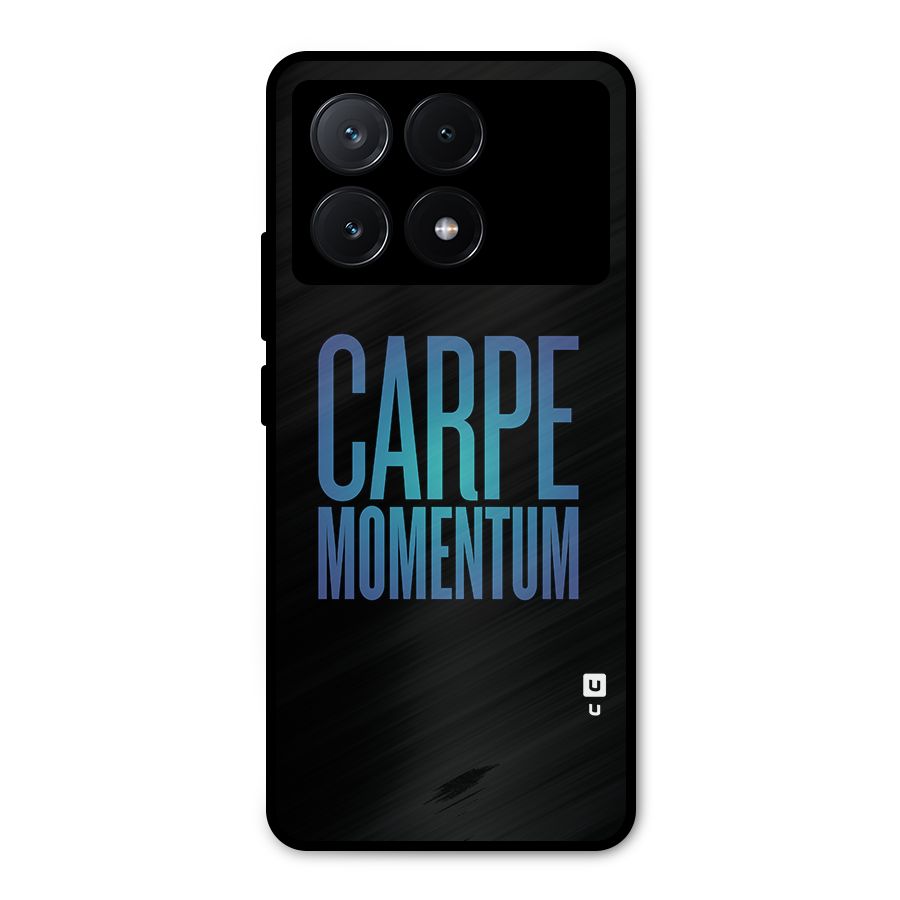 Carpe Momentum Metal Back Case for Poco X6 Pro