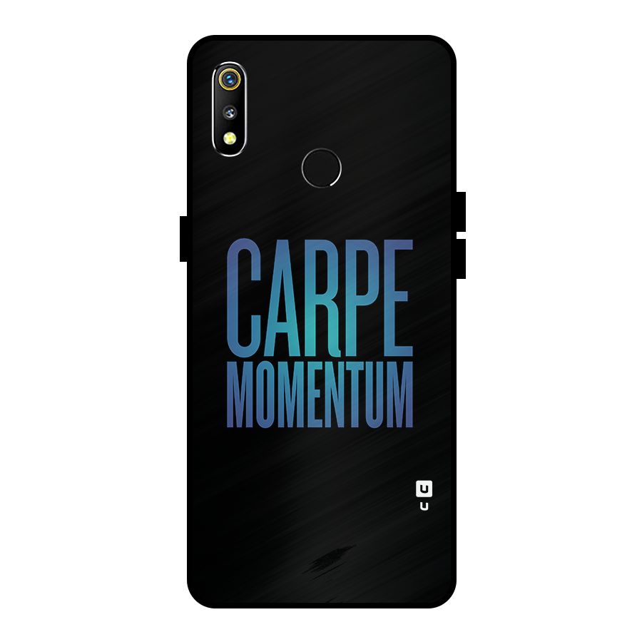 Carpe Momentum Metal Back Case for Realme 3