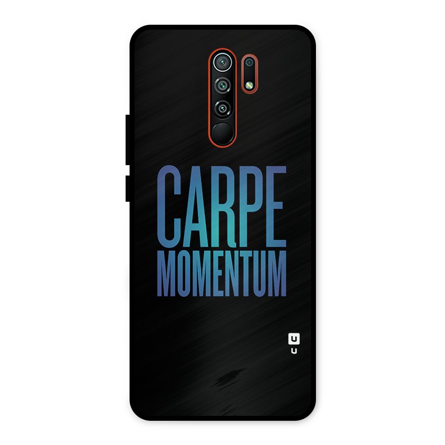 Carpe Momentum Metal Back Case for Redmi 9 Prime