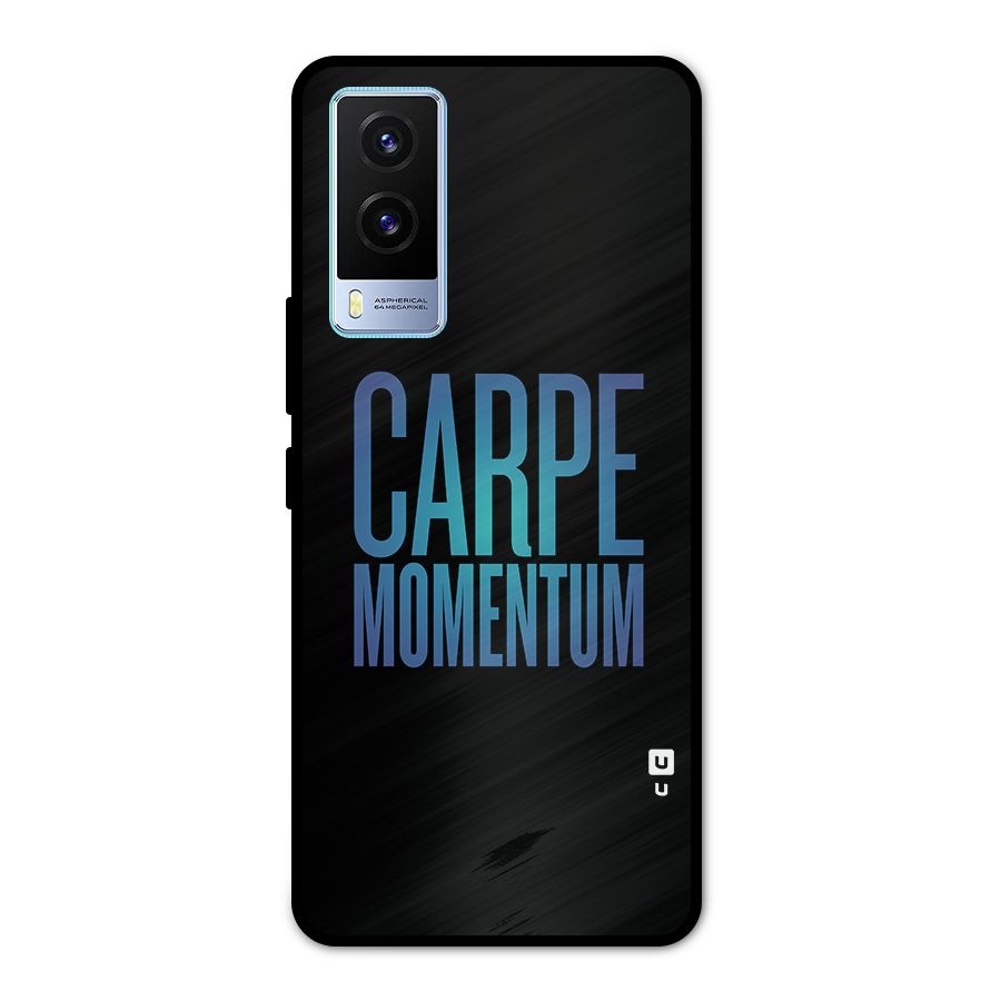 Carpe Momentum Metal Back Case for Vivo V21e 5G