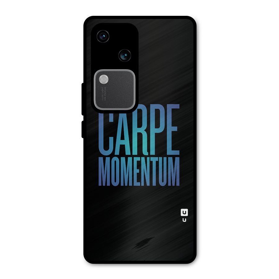 Carpe Momentum Metal Back Case for Vivo V30 Pro