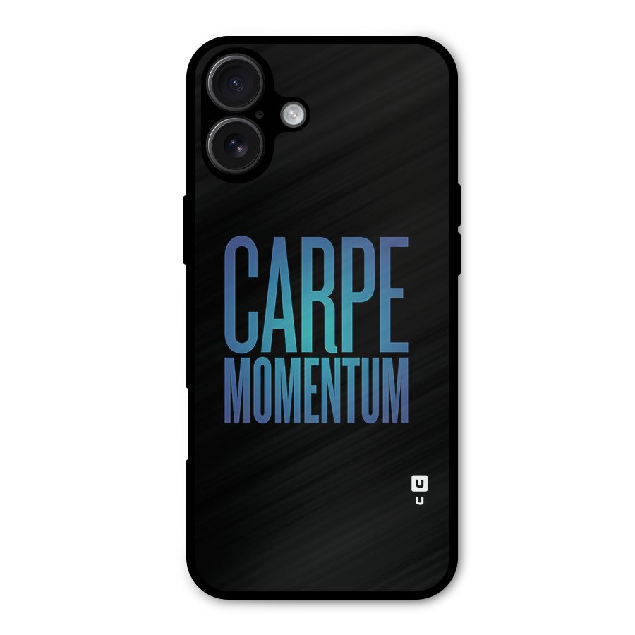 Carpe Momentum Metal Back Case for iPhone 16 Plus