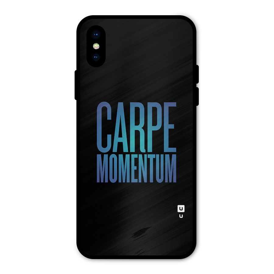 Carpe Momentum Metal Back Case for iPhone X