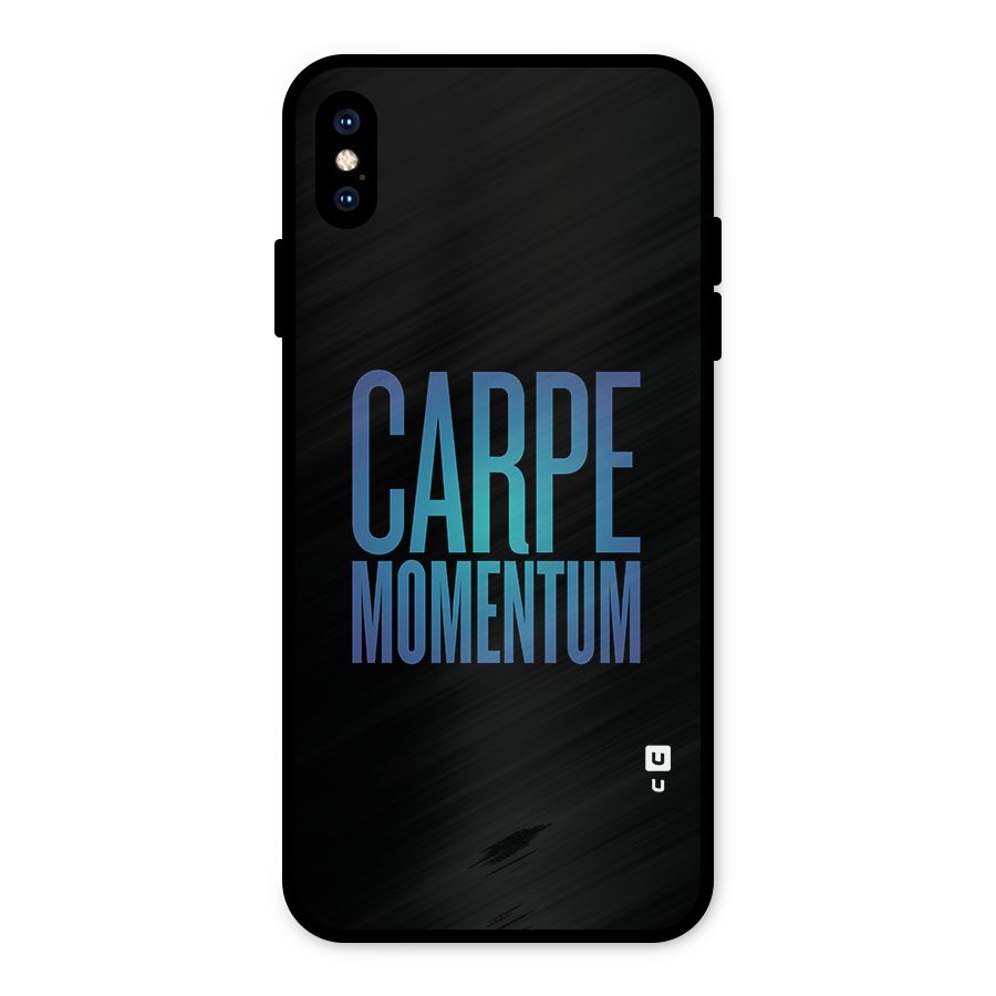 Carpe Momentum Metal Back Case for iPhone XS Max