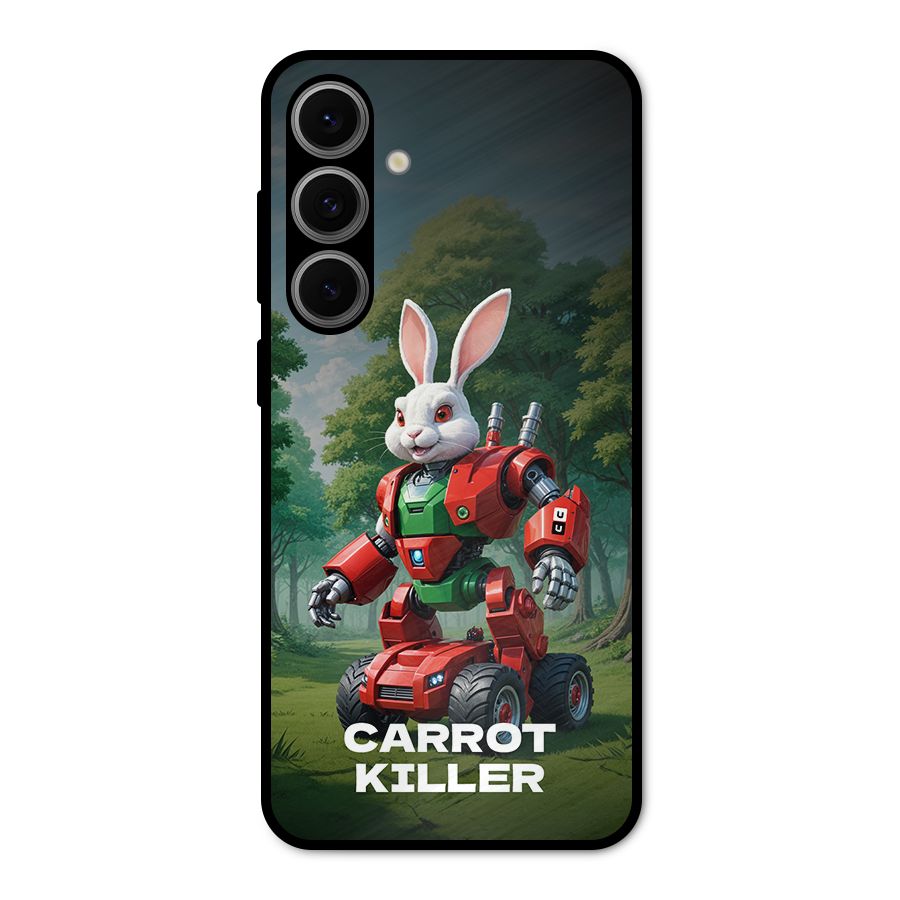 Carrot Killer Metal Back Case for Galaxy S24 FE