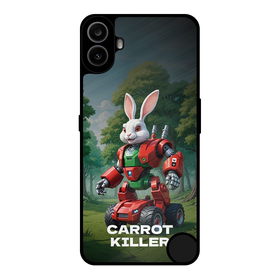 Carrot Killer Metal Back Case for Nothing CMF Phone 1