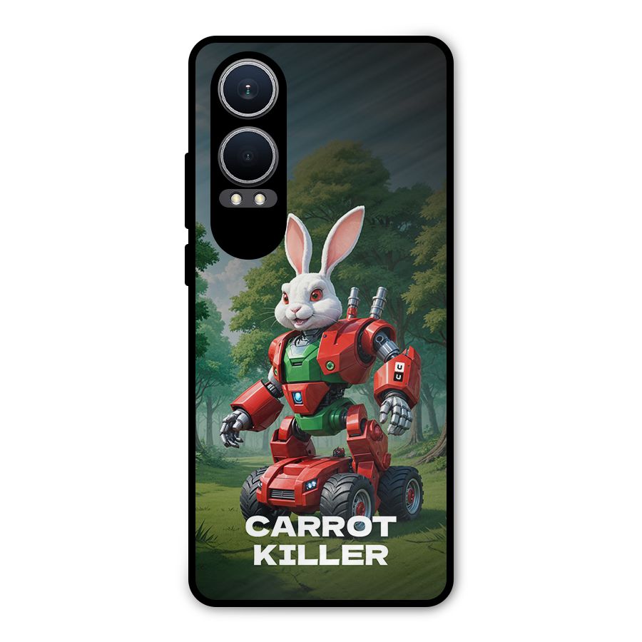Carrot Killer Metal Back Case for OnePlus Nord CE4 Lite