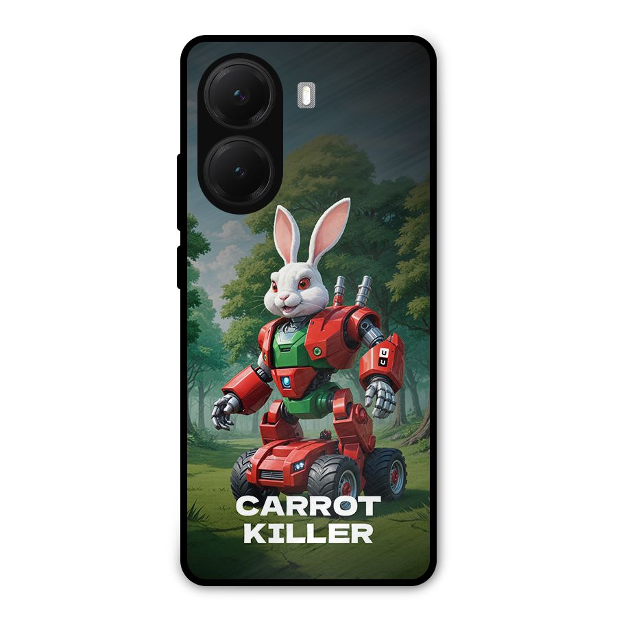 Carrot Killer Metal Back Case for Poco X7 Pro