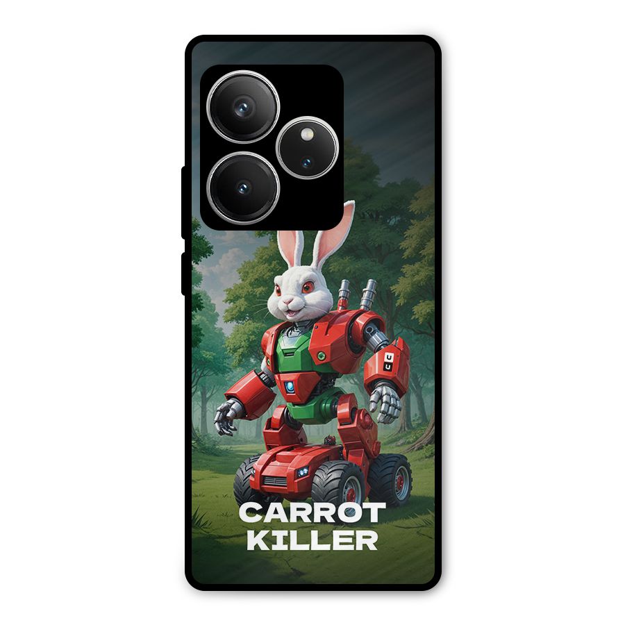Carrot Killer Metal Back Case for Realme GT 6