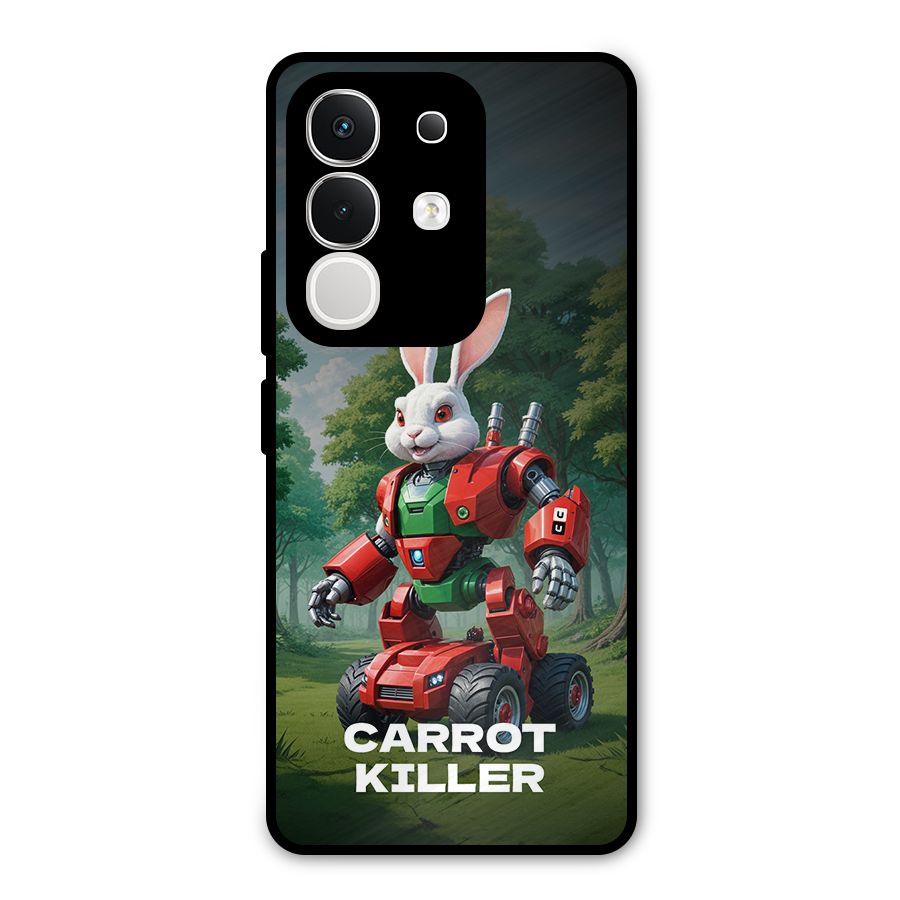 Carrot Killer Metal Back Case for Vivo T4x