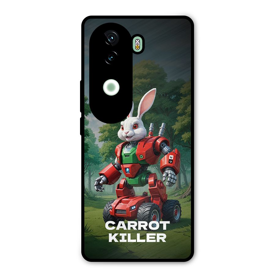 Carrot Killer Metal Back Case for Vivo V40e