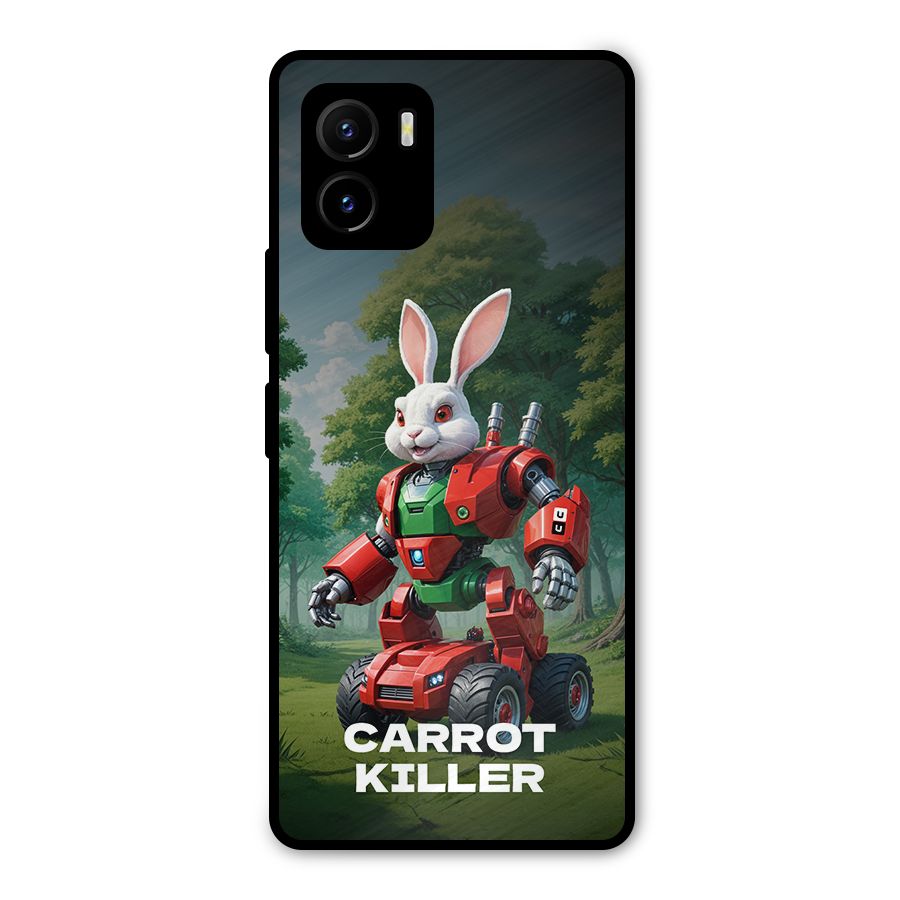 Carrot Killer Metal Back Case for Vivo Y15s