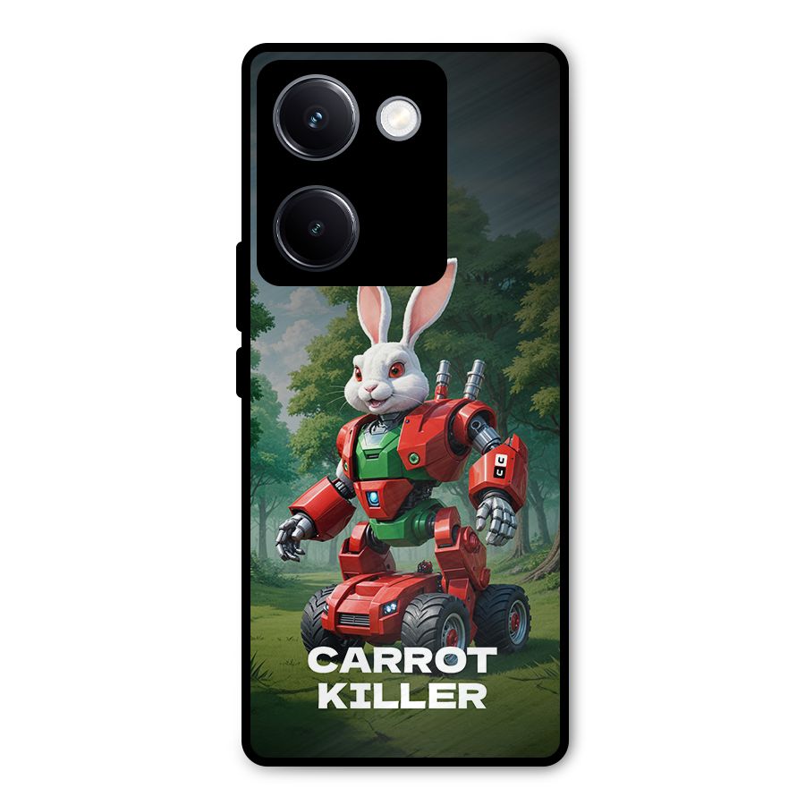 Carrot Killer Metal Back Case for Vivo Y300 Plus
