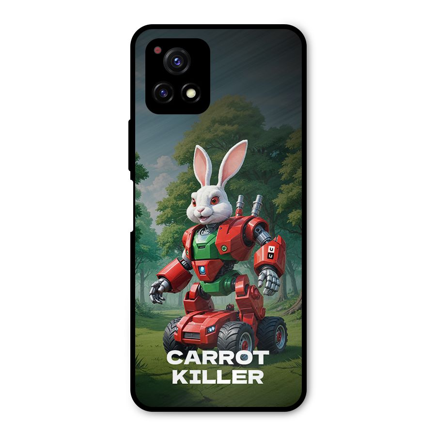 Carrot Killer Metal Back Case for Vivo Y72 5G