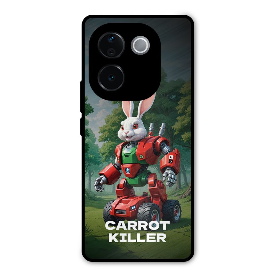 Carrot Killer Metal Back Case for iQOO Z9s Pro