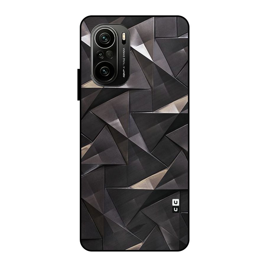 Carved Triangles Metal Back Case for Mi 11X Pro