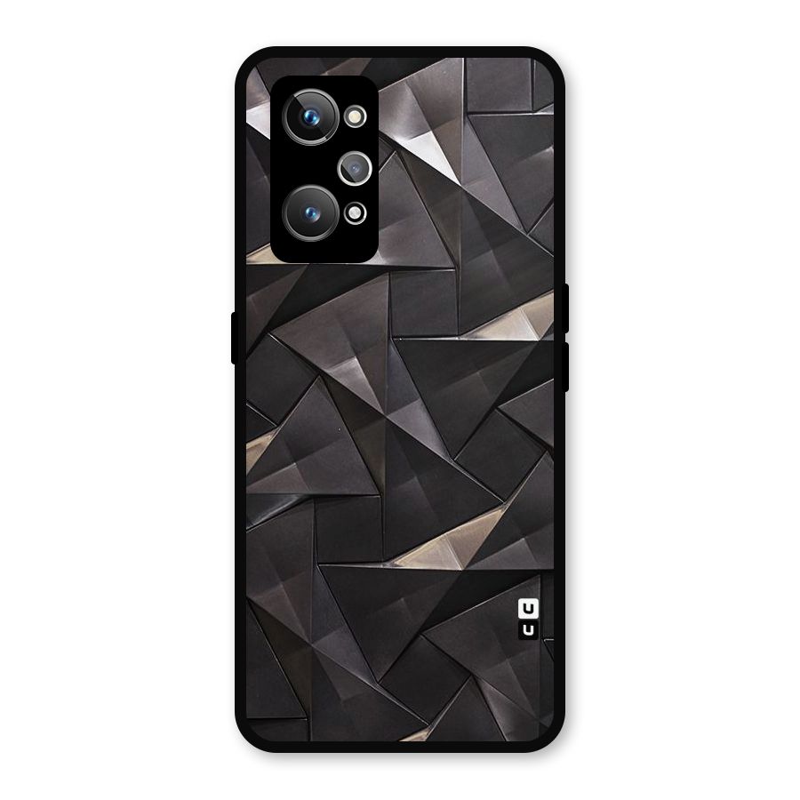 Carved Triangles Metal Back Case for Realme GT Neo 3T