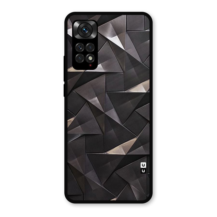 Carved Triangles Metal Back Case for Redmi Note 11s