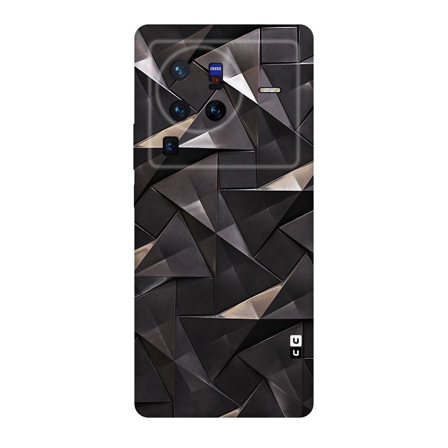 Carved Triangles Original Polycarbonate Back Case for Vivo X80