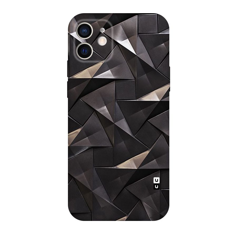 Carved Triangles Original Polycarbonate Back Case for iPhone 12