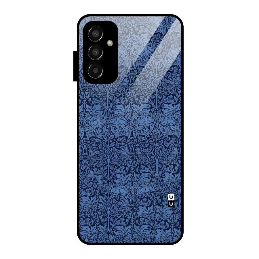 Carving Design Glass Back Case for Galaxy F13