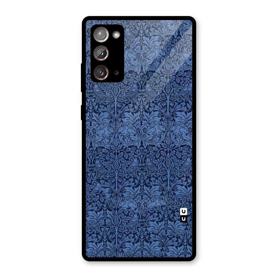 Carving Design Glass Back Case for Galaxy Note 20