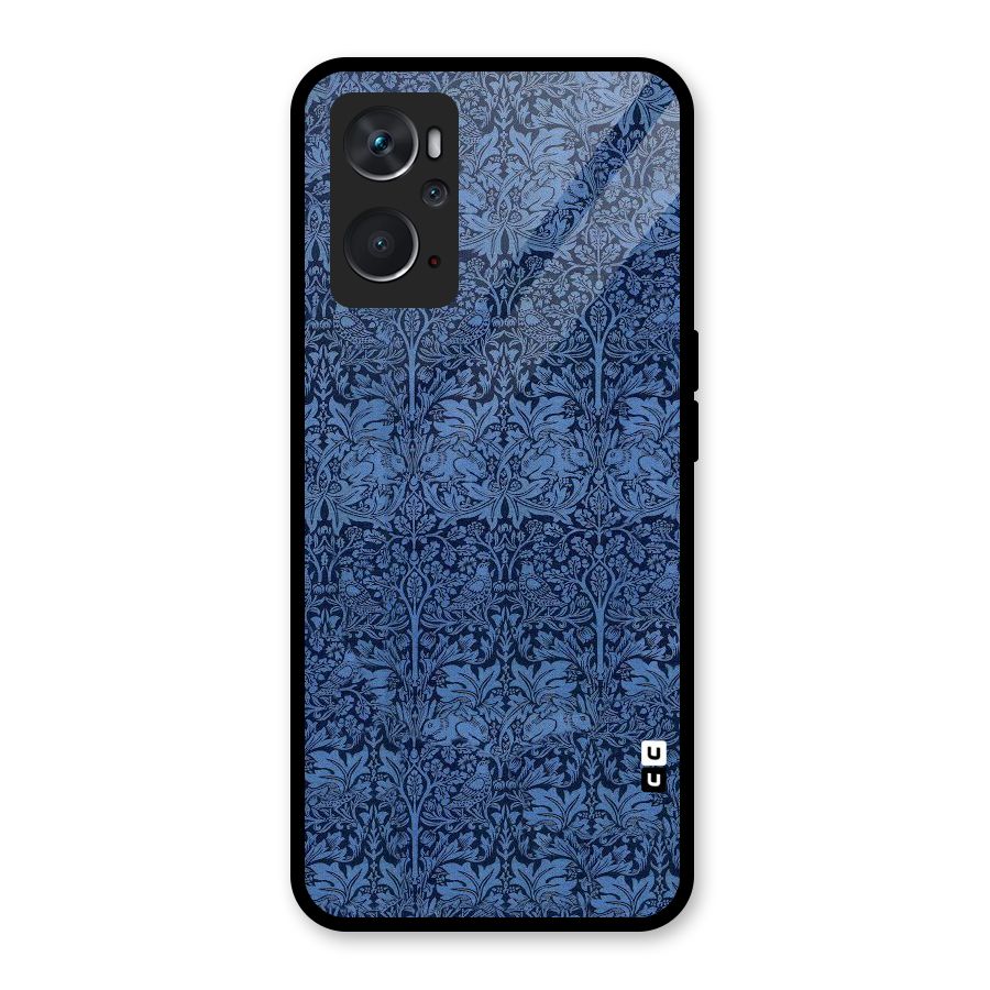 Carving Design Glass Back Case for Oppo K10 4G
