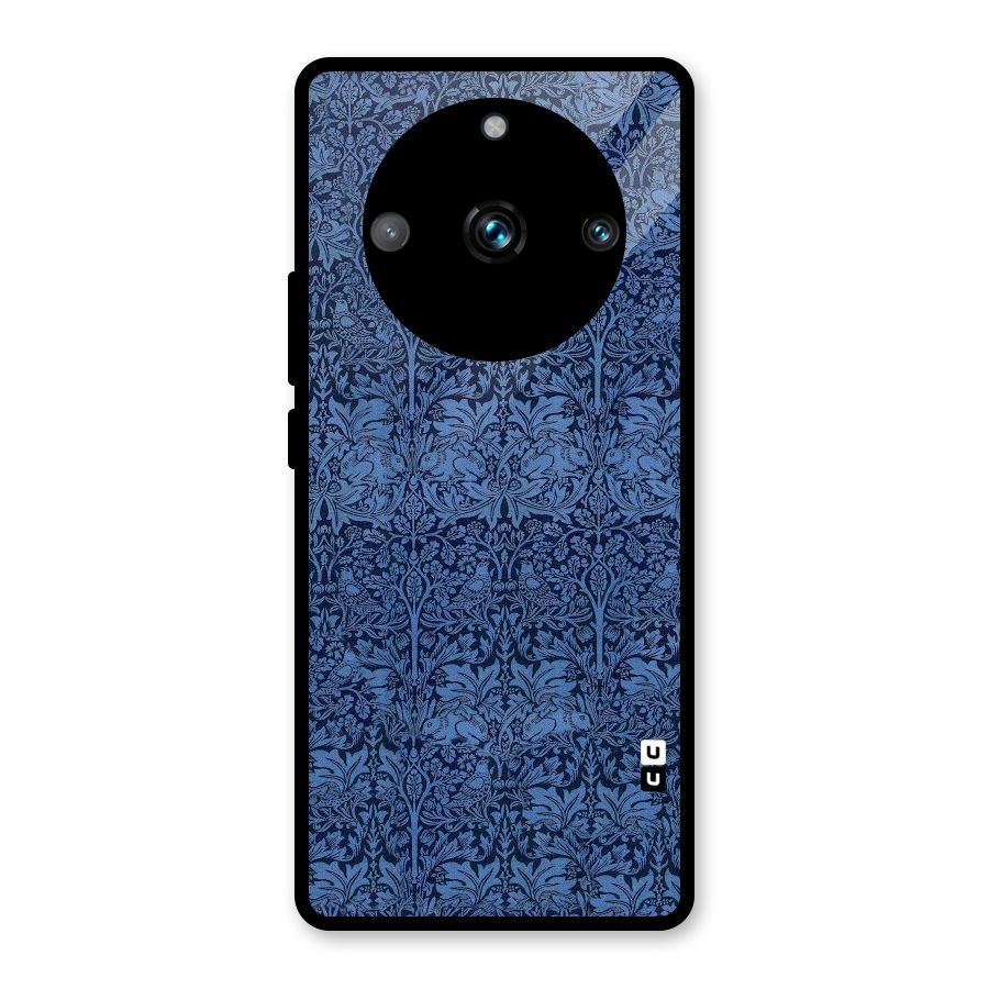 Carving Design Glass Back Case for Realme 11 Pro Plus