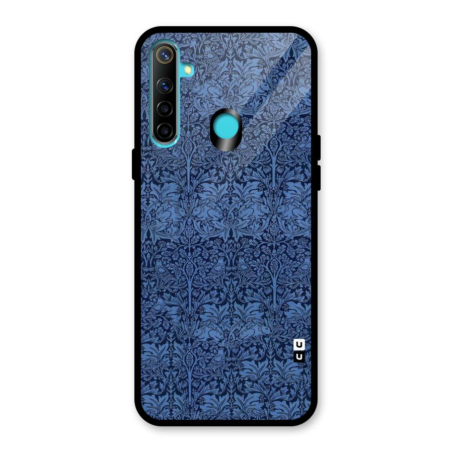 Carving Design Glass Back Case for Realme 5i