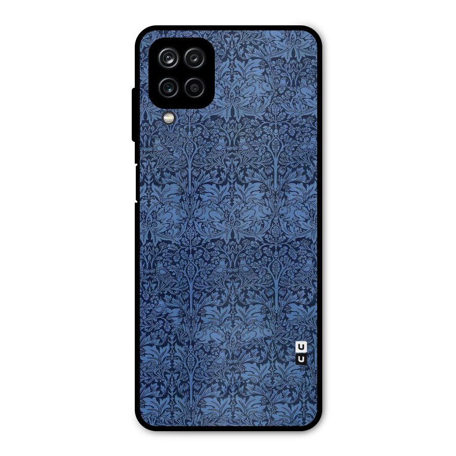 Carving Design Metal Back Case for Galaxy A12