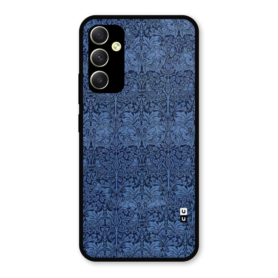 Carving Design Metal Back Case for Galaxy A34