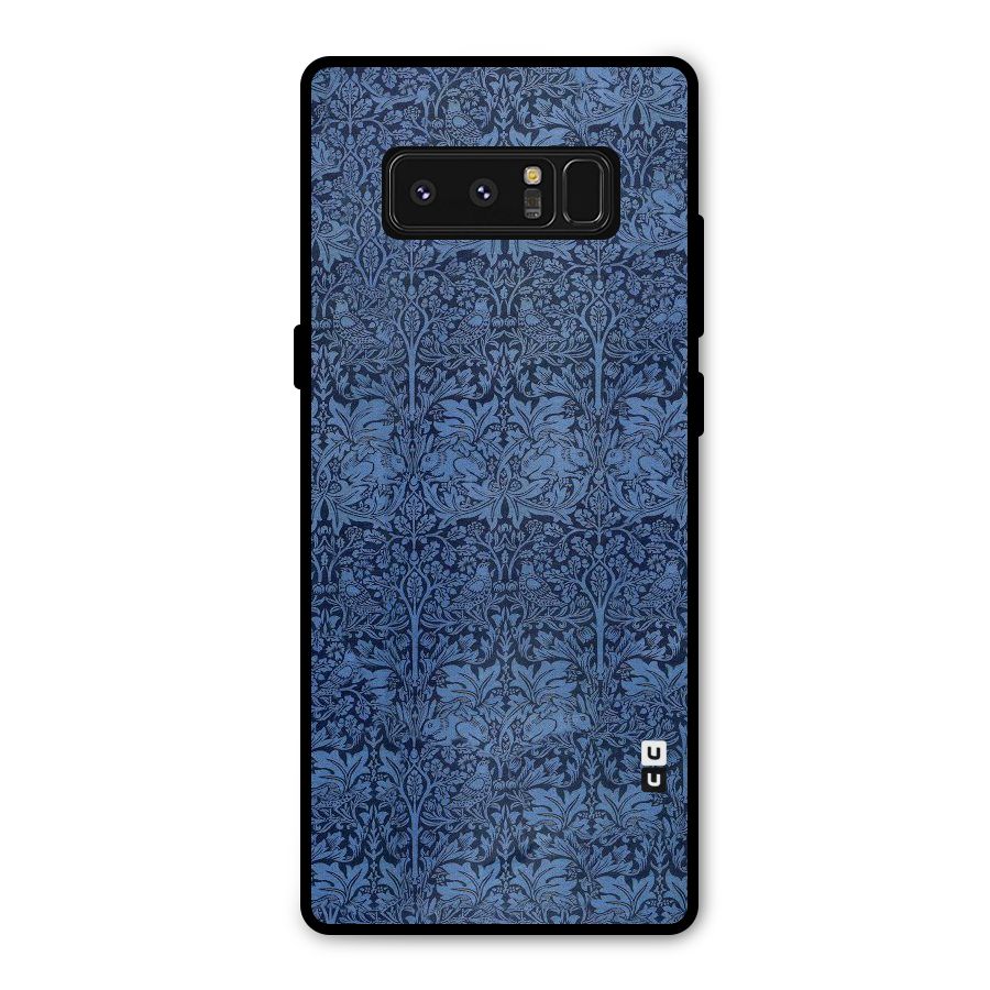 Carving Design Metal Back Case for Galaxy Note 8
