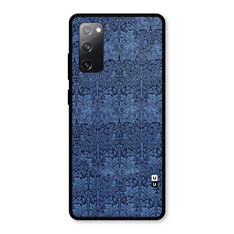 Carving Design Metal Back Case for Galaxy S20 FE 5G