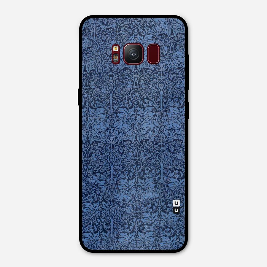 Carving Design Metal Back Case for Galaxy S8