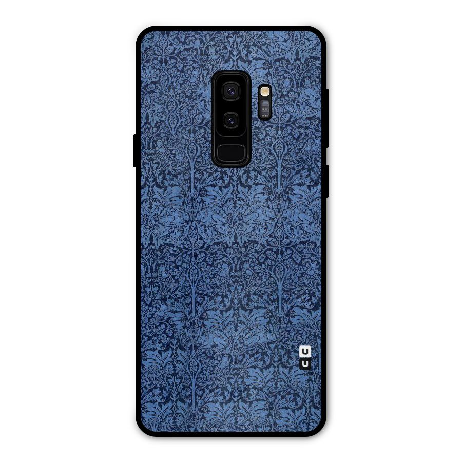 Carving Design Metal Back Case for Galaxy S9 Plus