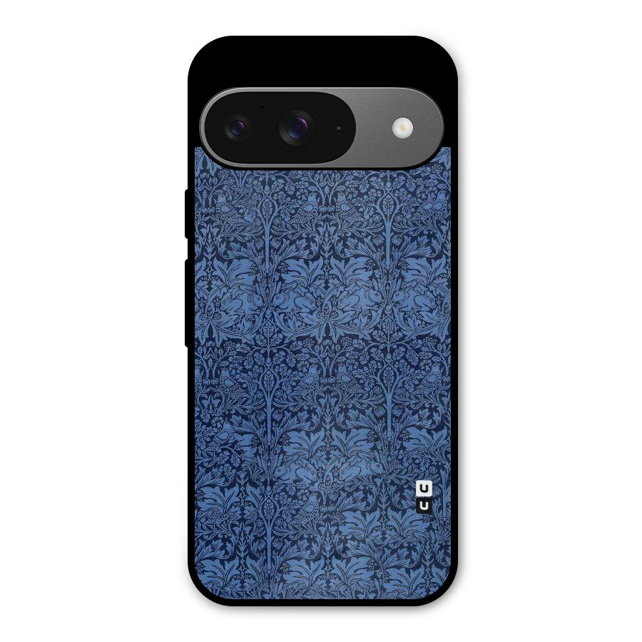 Carving Design Metal Back Case for Google Pixel 9