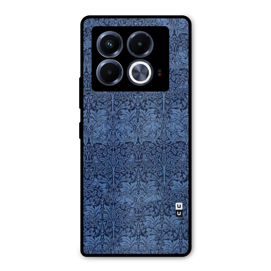 Carving Design Metal Back Case for Infinix Note 40 5G