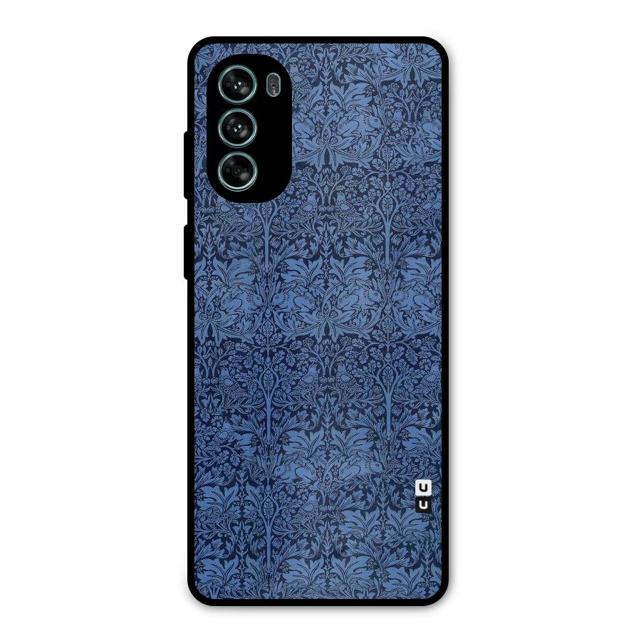 Carving Design Metal Back Case for Moto G62