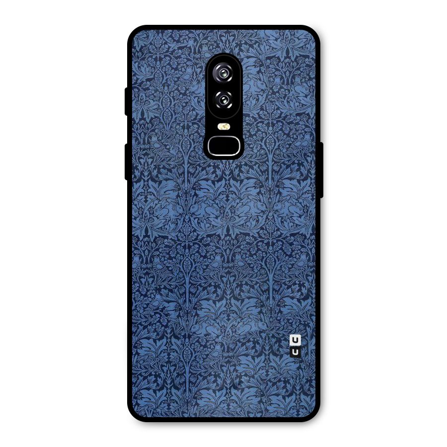 Carving Design Metal Back Case for OnePlus 6