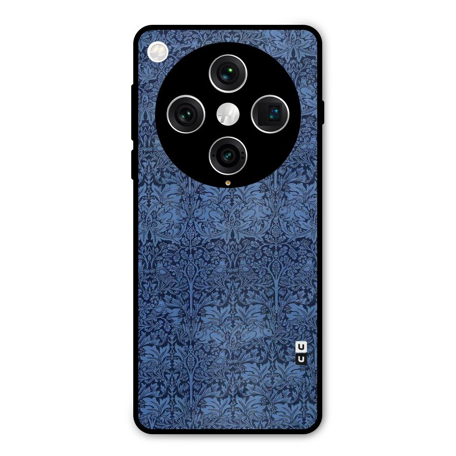 Carving Design Metal Back Case for Oppo Find X8 Pro
