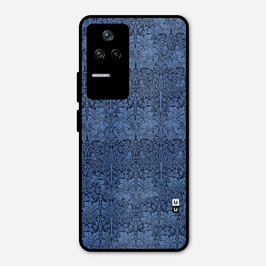 Carving Design Metal Back Case for Poco F4 5G