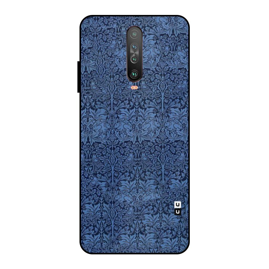 Carving Design Metal Back Case for Poco X2