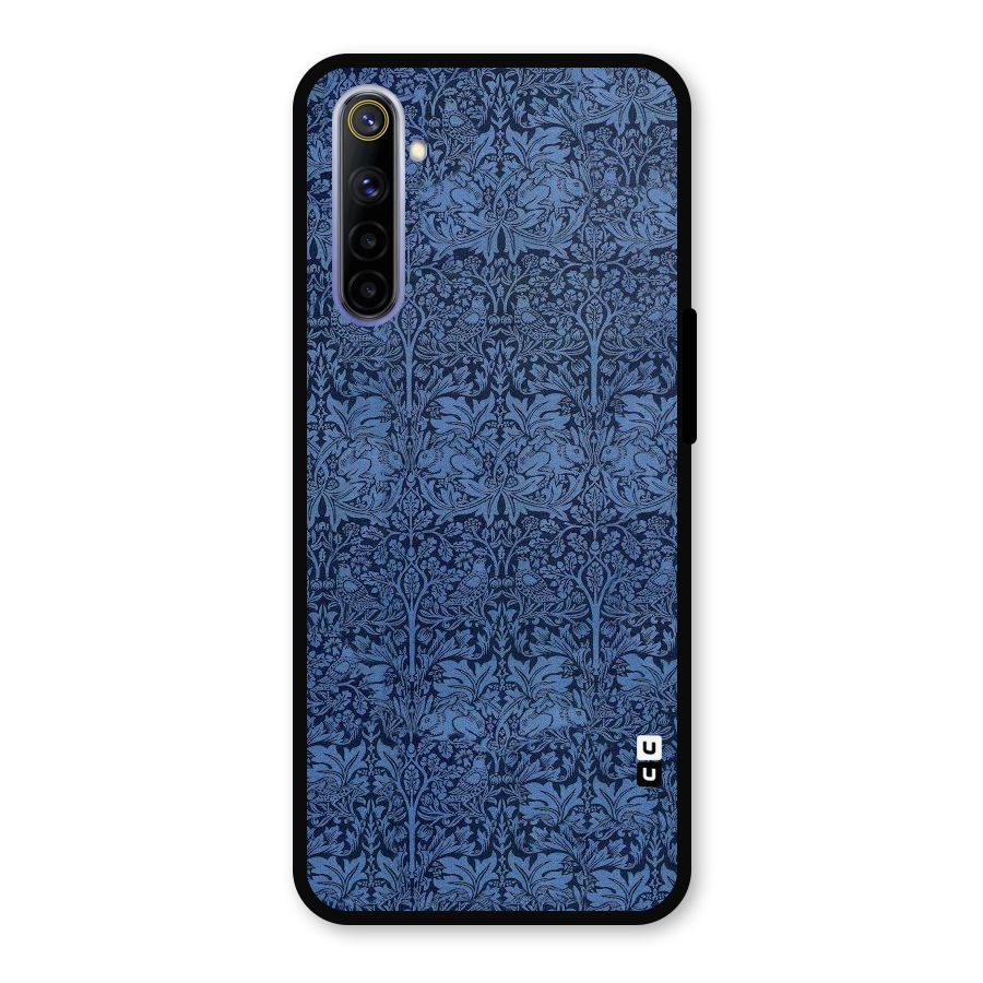 Carving Design Metal Back Case for Realme 6