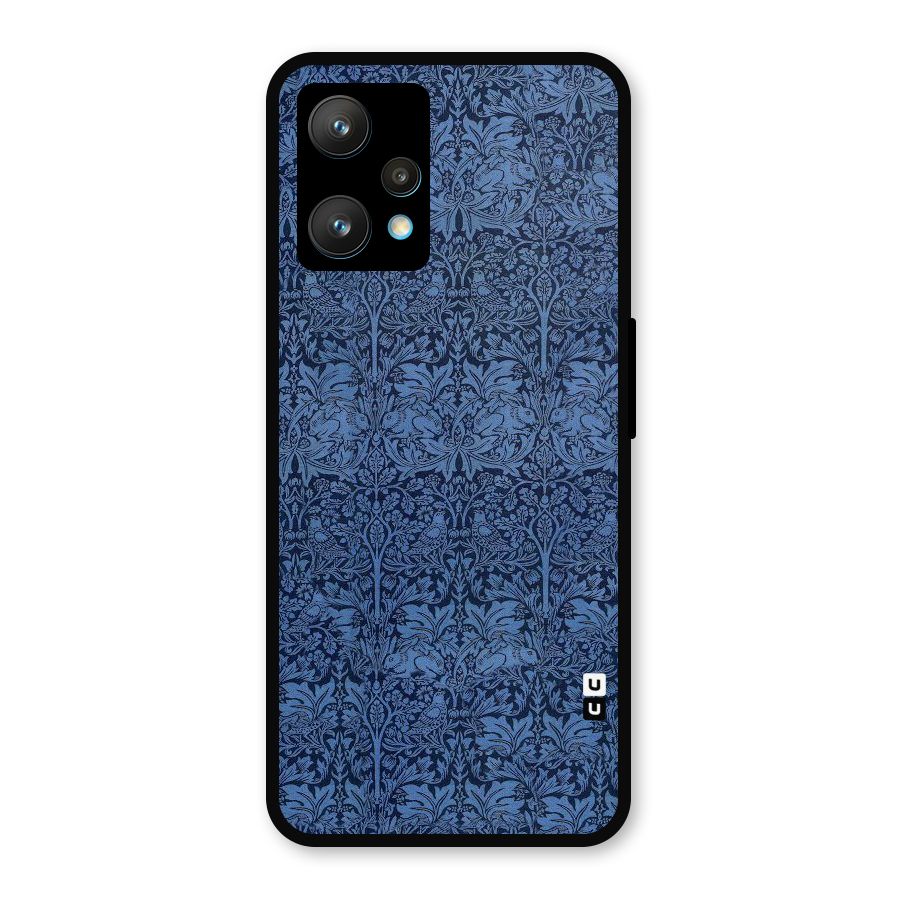 Carving Design Metal Back Case for Realme Narzo 50 Pro