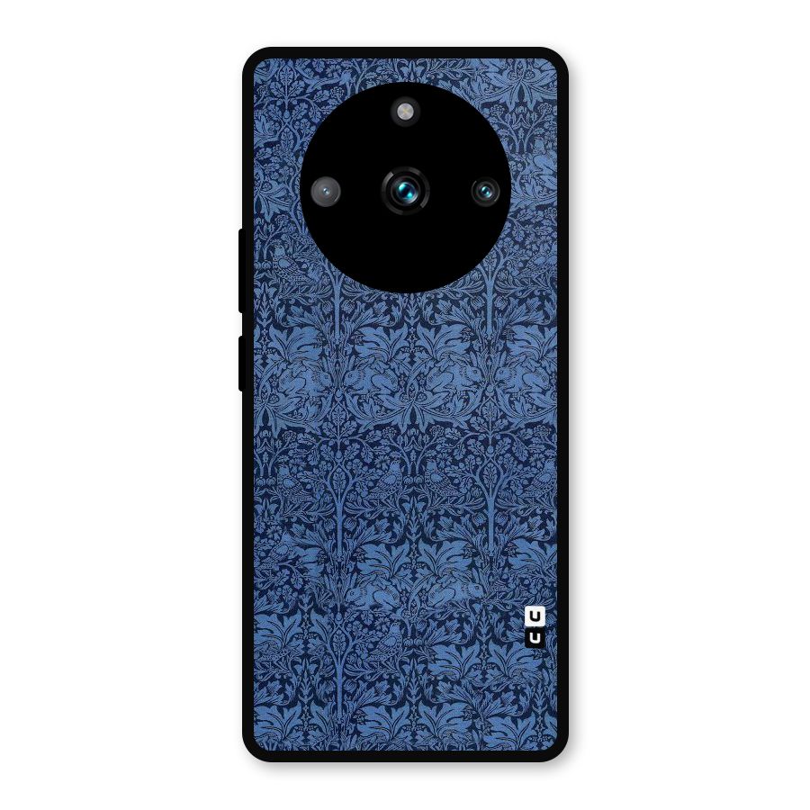 Carving Design Metal Back Case for Realme Narzo 60 Pro
