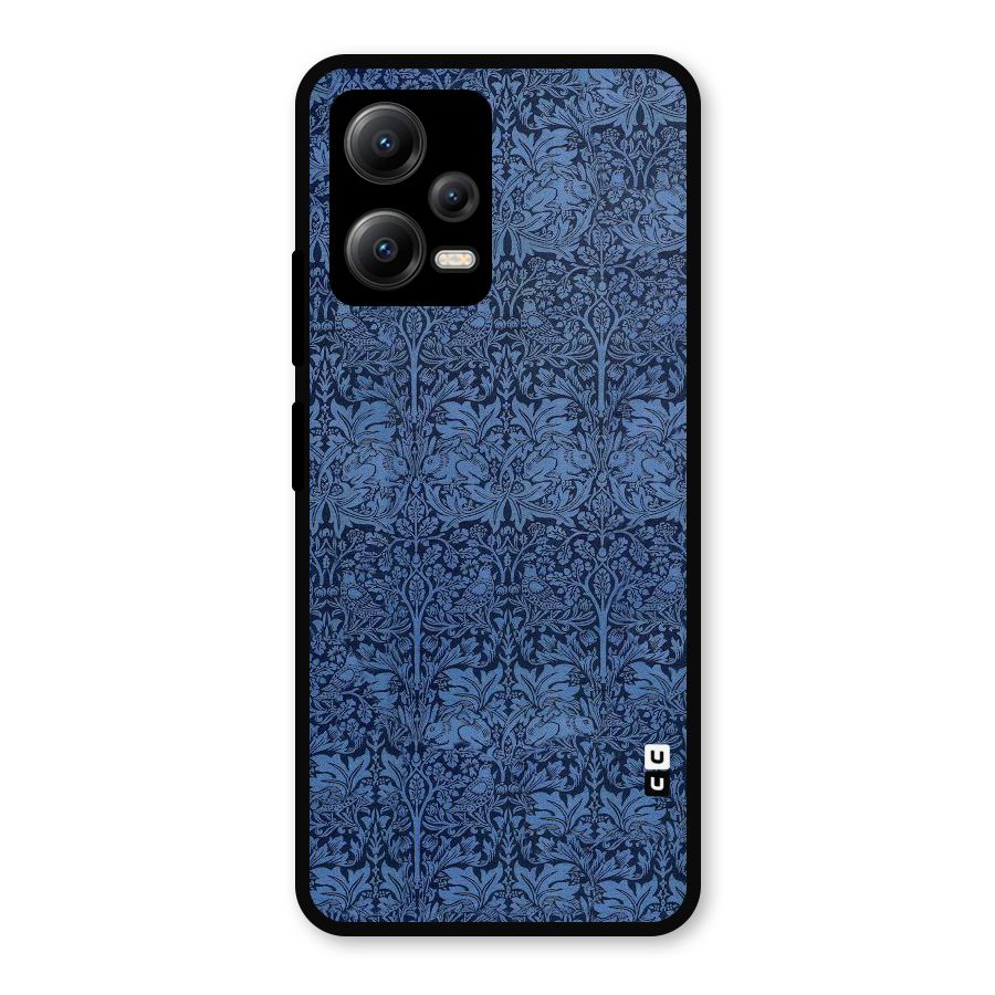 Carving Design Metal Back Case for Redmi Note 12 5G